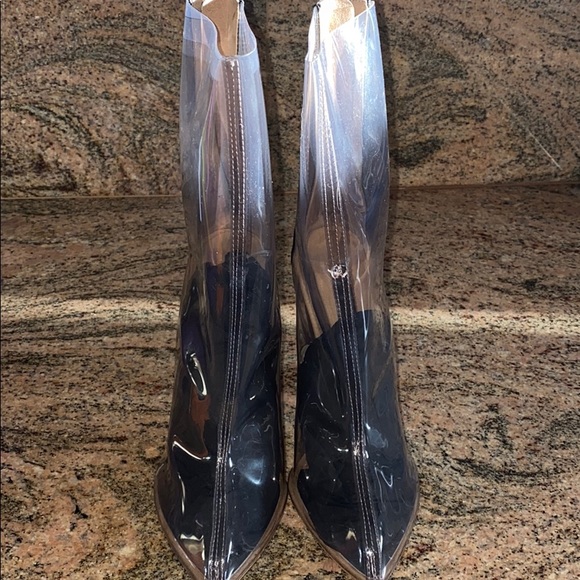 YEEZY SEASON 3 PVC HEELED BOOTS - Picture 2 of 5